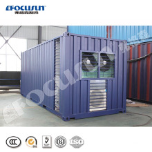 Focusun High quality 1 ton air cooling direct system containerized 10kg per ice